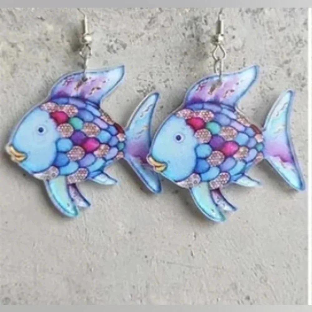 CHILDRENS book character earrings. New - Picture 3 of 4